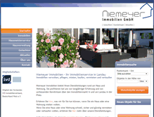 Tablet Screenshot of niemeyer-immobilien.de